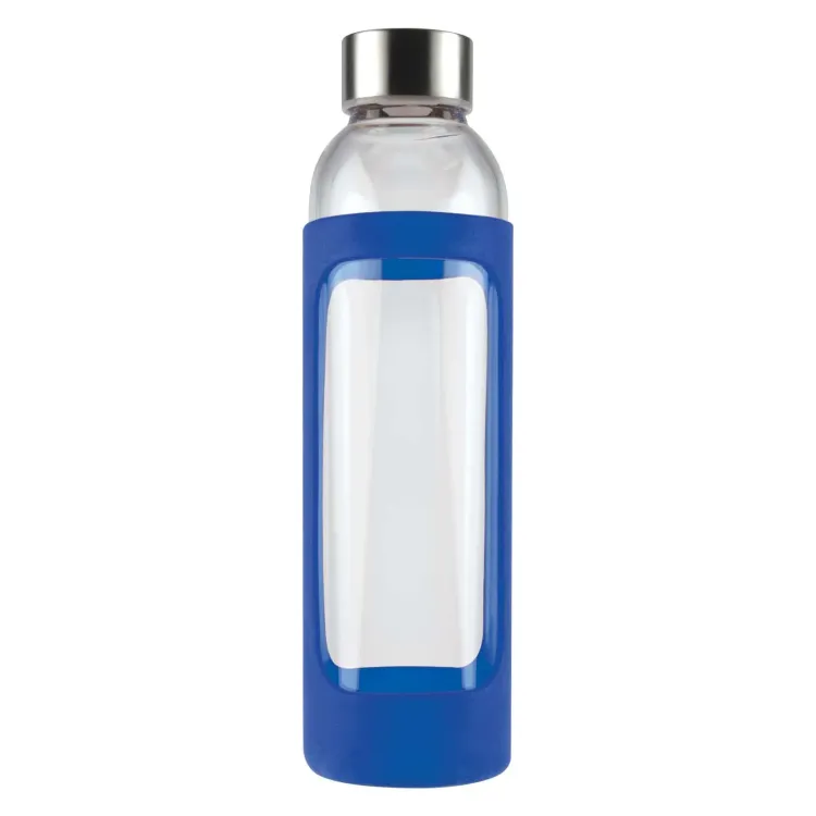 Capri Glass Bottle / Silicone Sleeve - Dark Blue