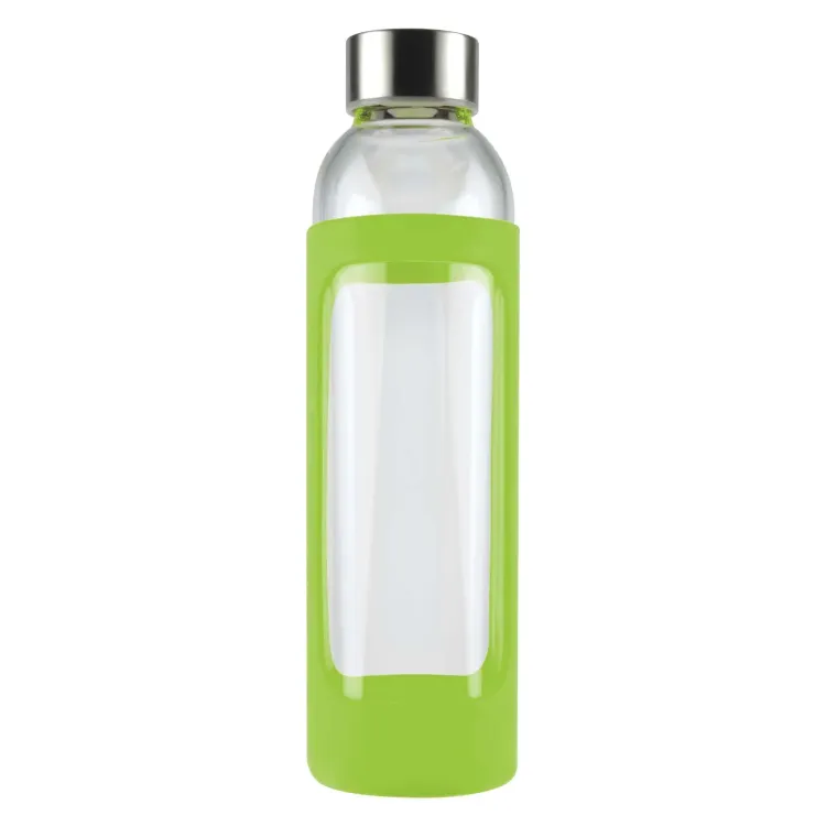 Capri Glass Bottle / Silicone Sleeve - Light Green