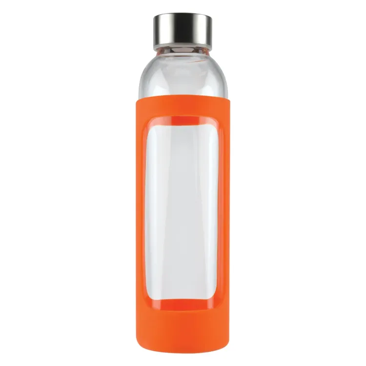 Capri Glass Bottle / Silicone Sleeve - Orange
