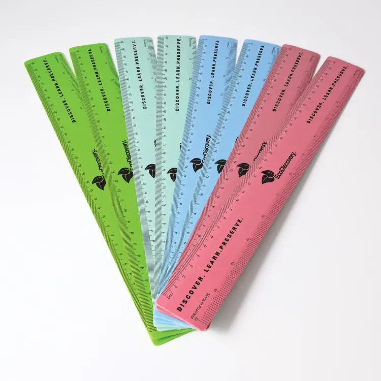 Recycled Plastic Ruler 30cm - Recycled Plastic Ruler 30cm