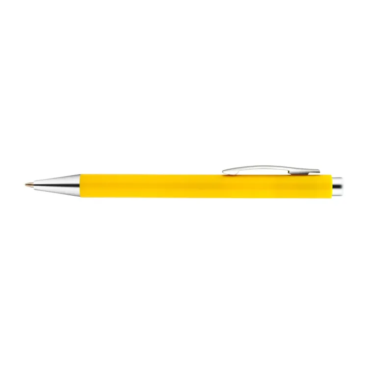 Aspen Plastic Pen - Yellow
