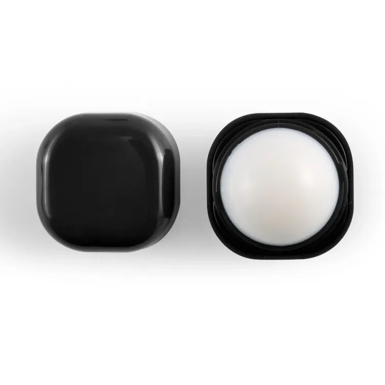 Cube Lip Balm - Black Above Open