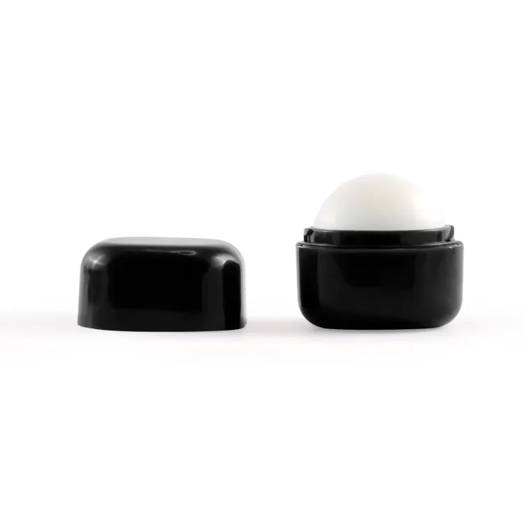 Cube Lip Balm - Black Side Open