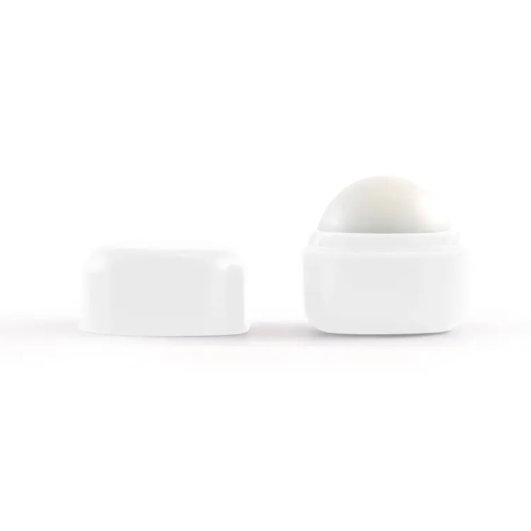 Cube Lip Balm - White Side Open