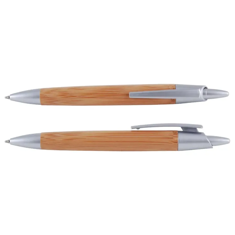 Bamboo Pen - Bamboo/Silver