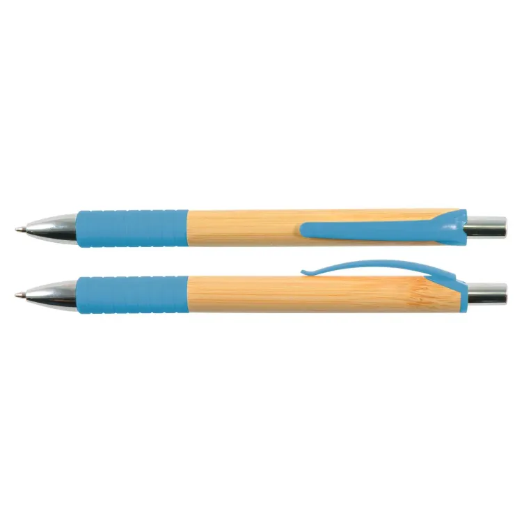 Hornet Bamboo Pen - Light Blue