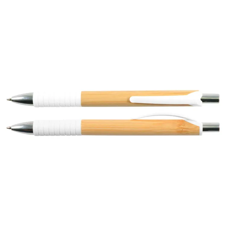Hornet Bamboo Pen - White