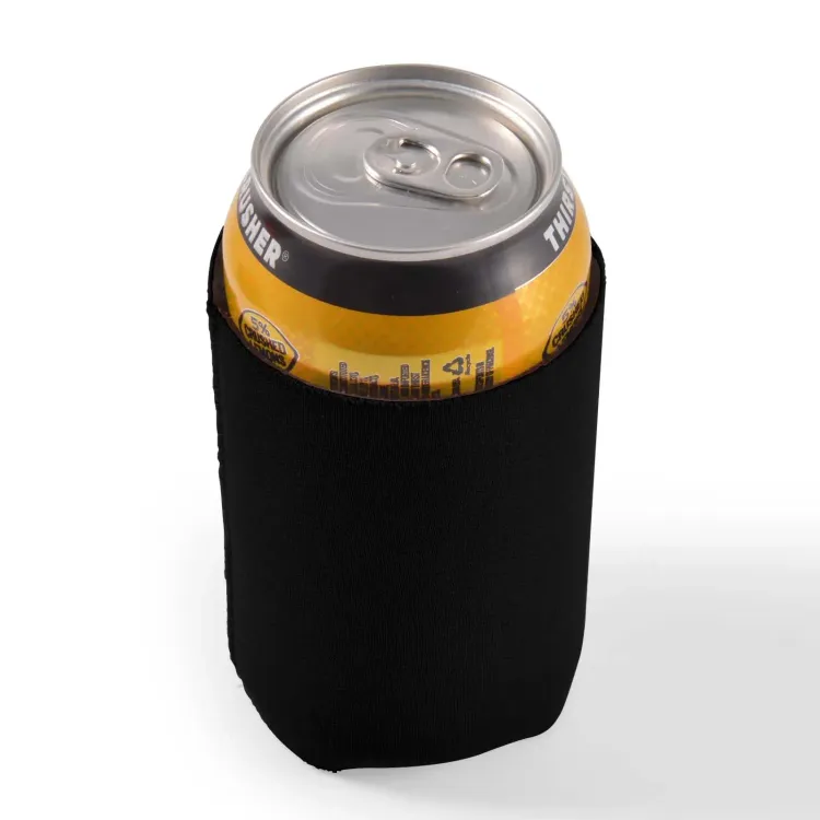 Surf Stubby Cooler - Black Angle