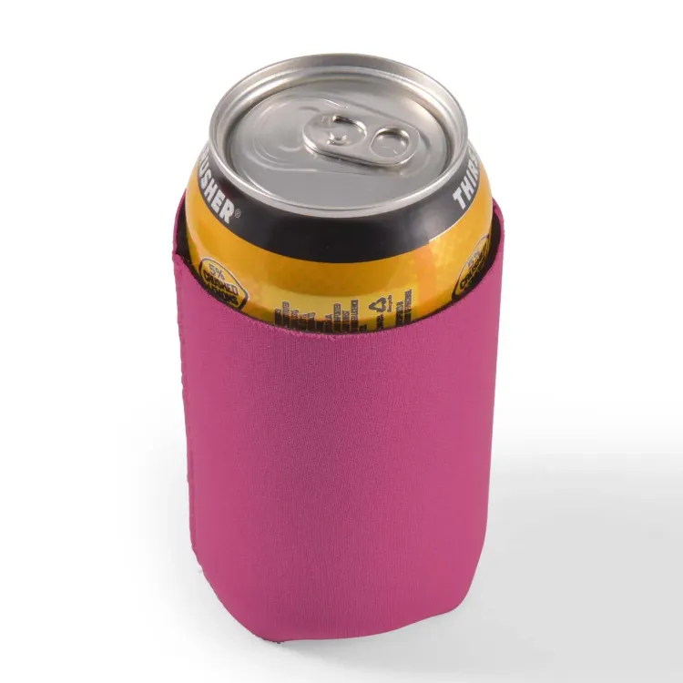 Surf Stubby Cooler - Pink Angle