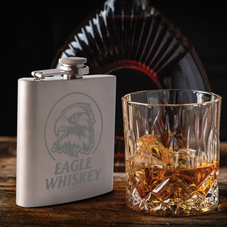 Stainless Steel Hip Flask - Stainless Steel Hip Flask