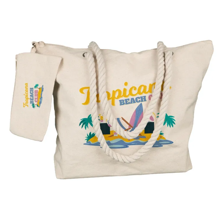 Ariel Canvas Tote Bag - Digital Transfer