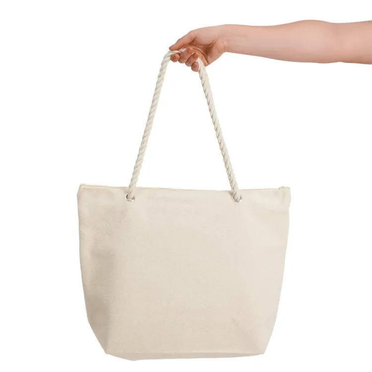 Ariel Canvas Tote Bag - Lifestyle 2