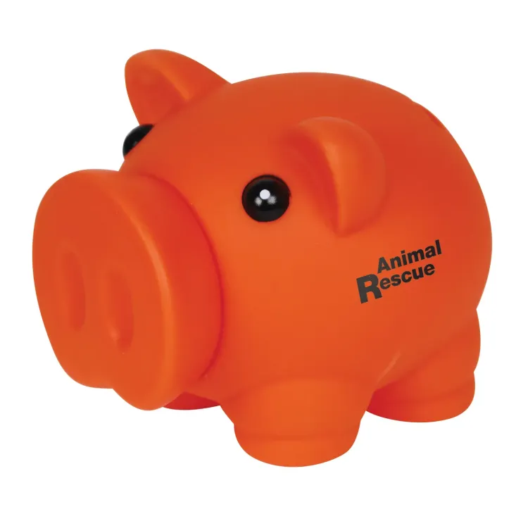 Micro Piglet Coin Bank - Pad Print