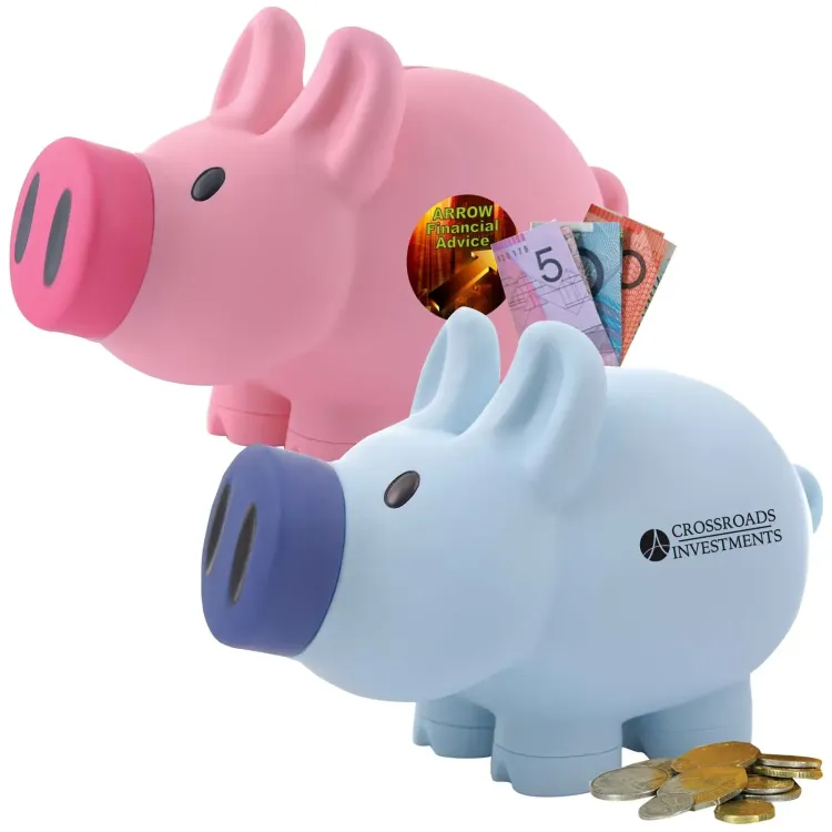 Priscilla / Patrick Pig Coin Bank - Priscilla / Patrick Pig Coin Bank