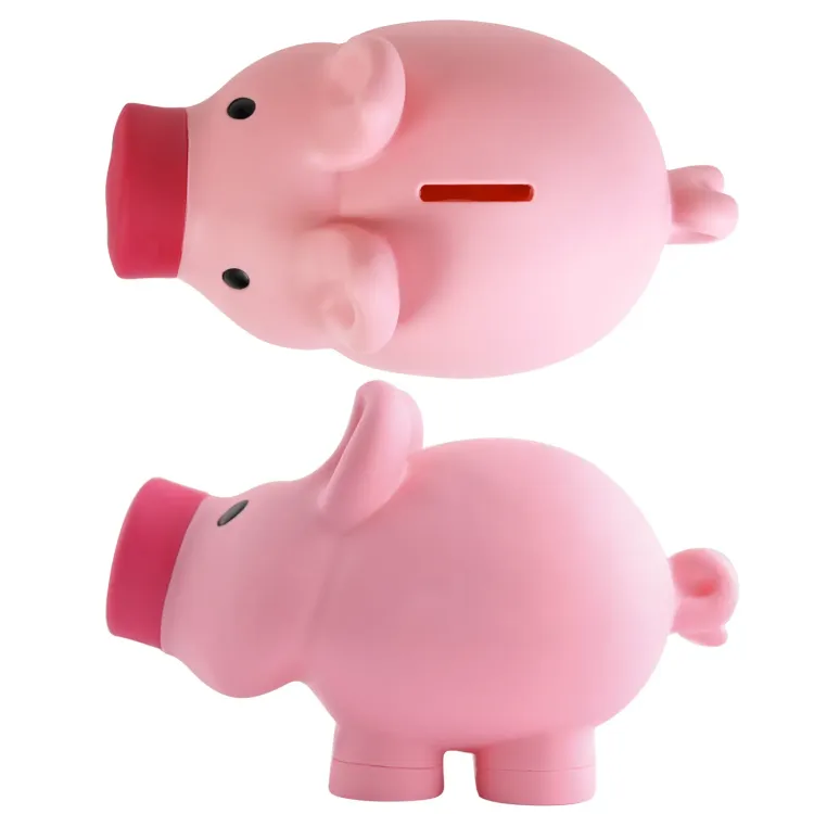 Priscilla / Patrick Pig Coin Bank - Pink