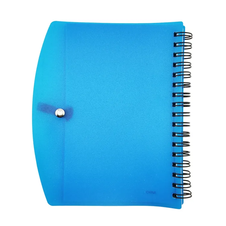 Scribe Spiral Notebook with Pen - Back of Notebook