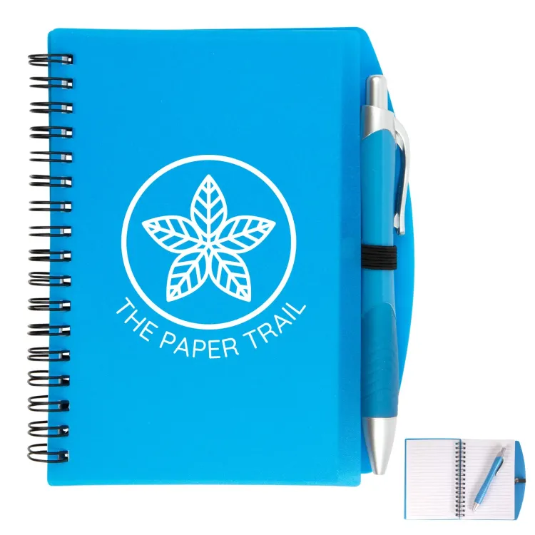Scribe Spiral Notebook with Pen - Scribe Spiral Notebook with Pen