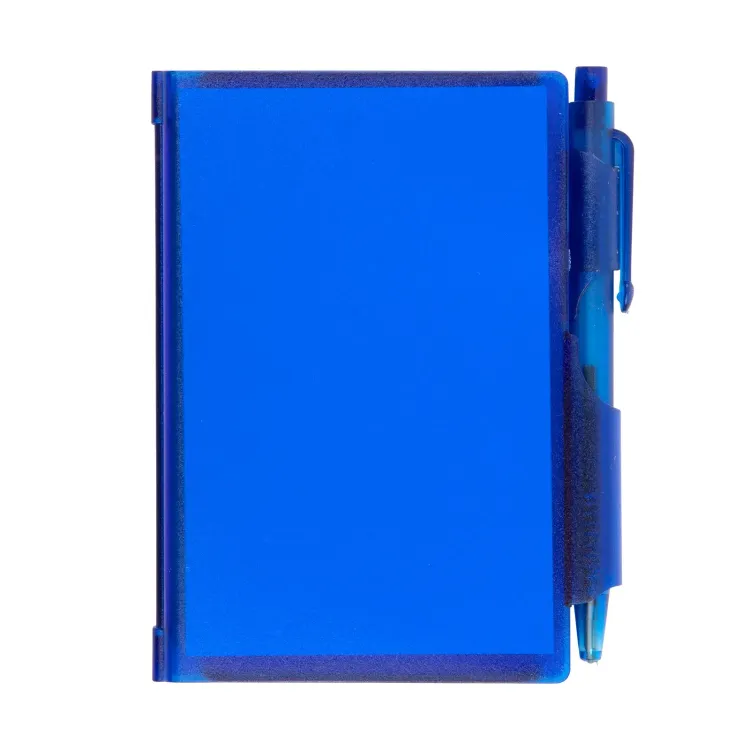 Odyssey Pocket Notebook with Pen - Transparent Blue