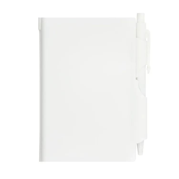 Odyssey Pocket Notebook with Pen - White
