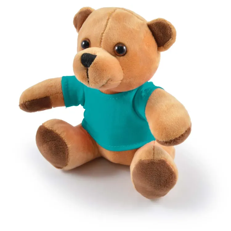 Honey Plush Teddy Bear - Aqua