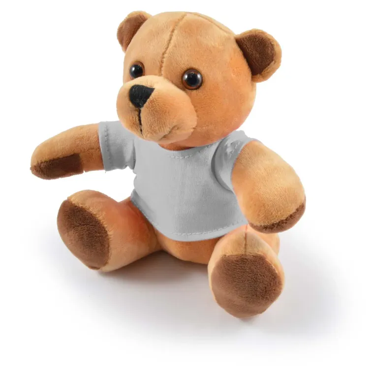 Honey Plush Teddy Bear - Grey