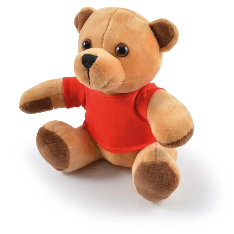 Honey Plush Teddy Bear - Red