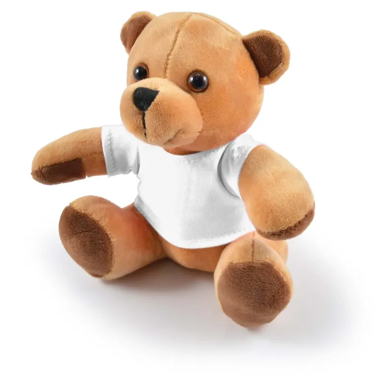 Honey Plush Teddy Bear - White