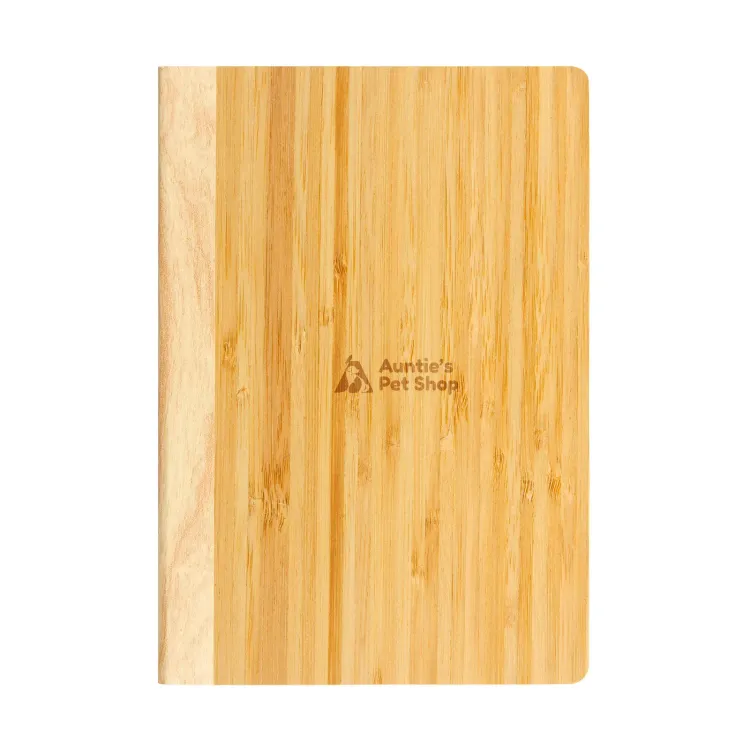 Safari Bamboo Notebook - Laser Engrave