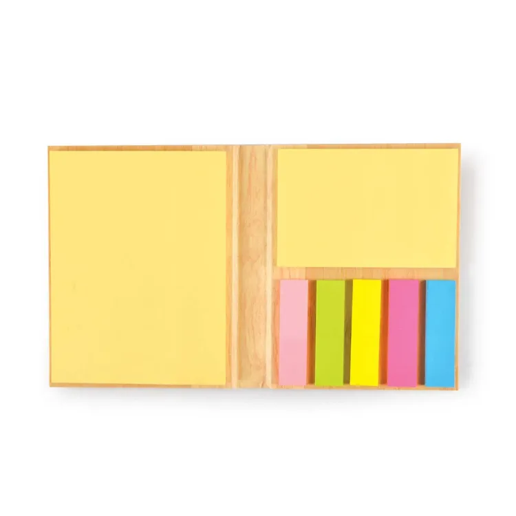 Lumix Bamboo Sticky Notes  - Above Open