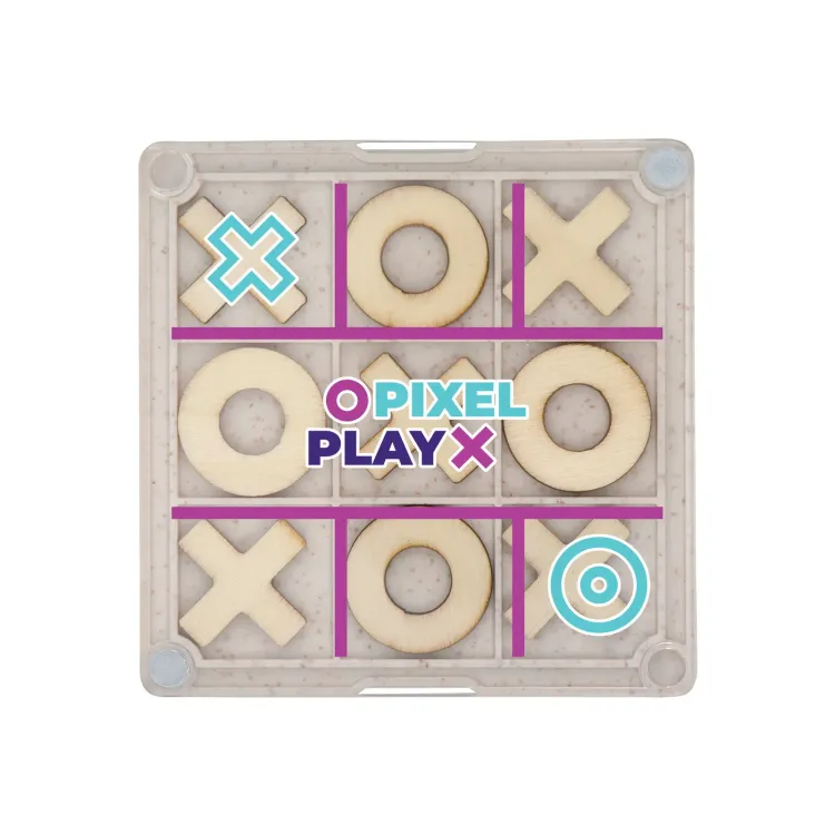 Noughts & Crosses Coaster - Digital Print Large