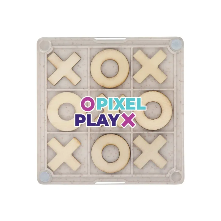 Noughts & Crosses Coaster - Digital Print Small