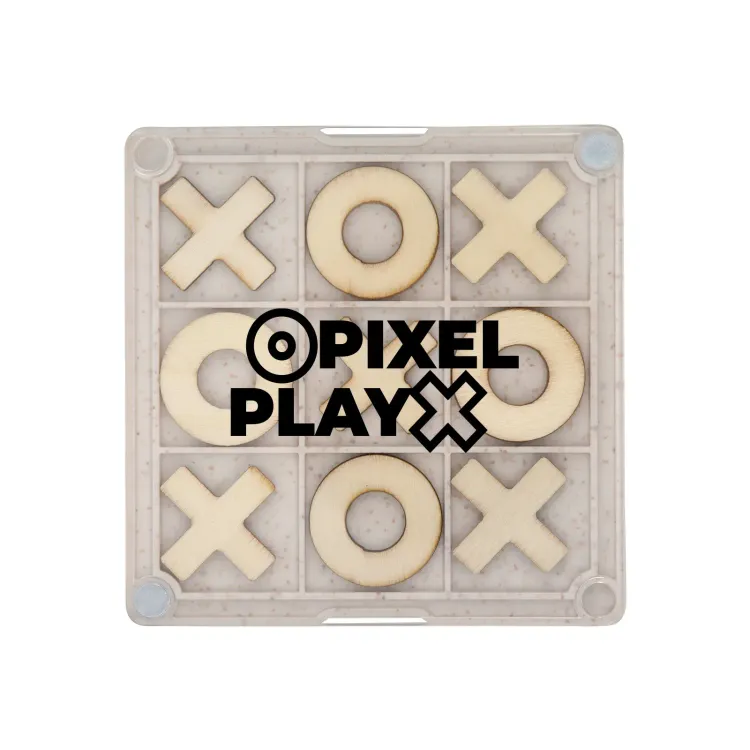 Noughts & Crosses Coaster - Pad Print