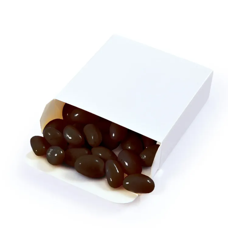 Corporate Colour Jelly Beans in 50g Box  - Aniseed
