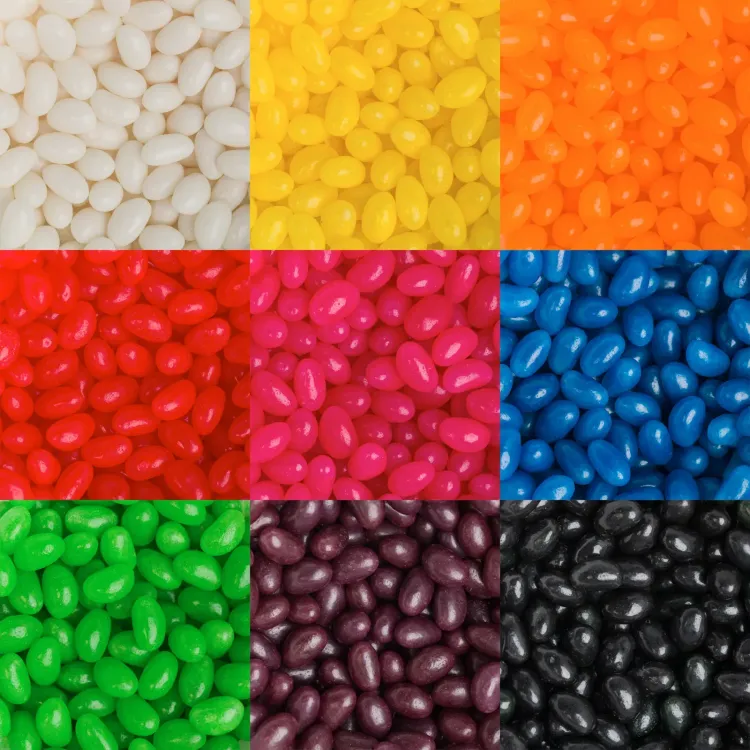 Corporate Colour Jelly Beans in 50g Box  - Available Colours