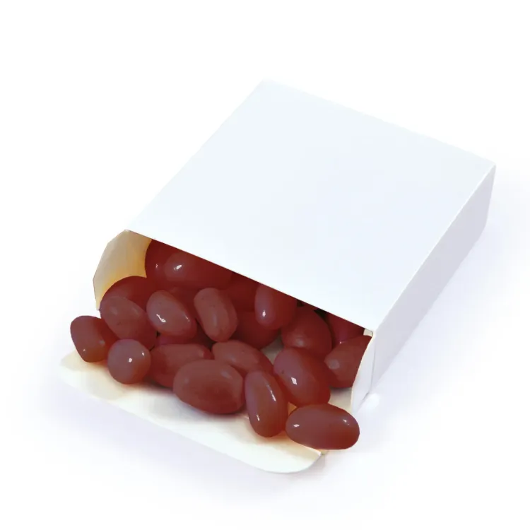 Corporate Colour Jelly Beans in 50g Box  - Grape