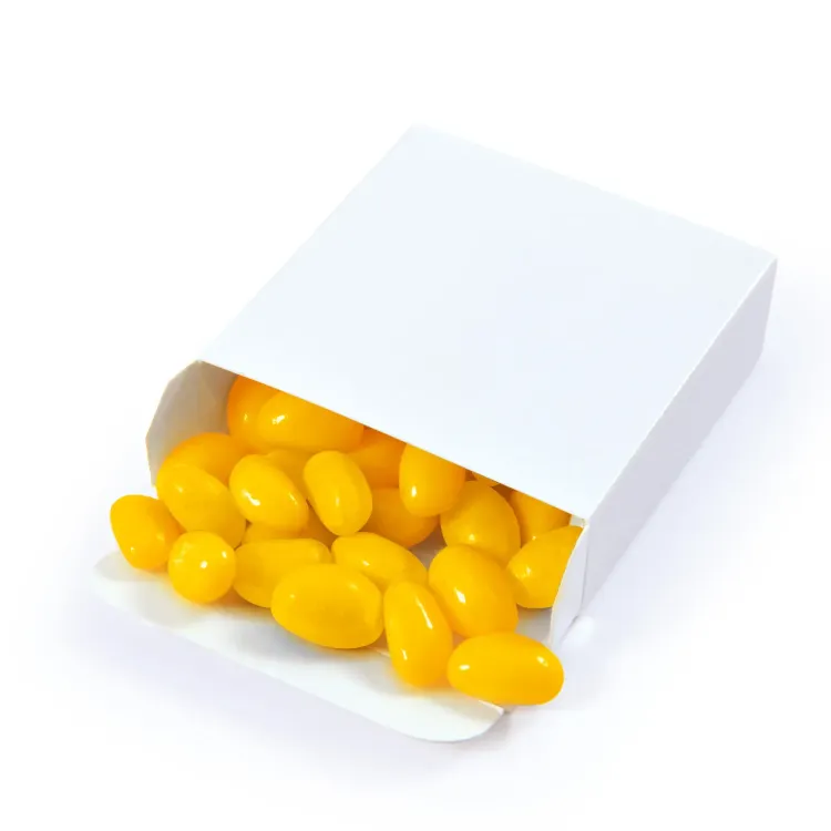 Corporate Colour Jelly Beans in 50g Box  - Lemon
