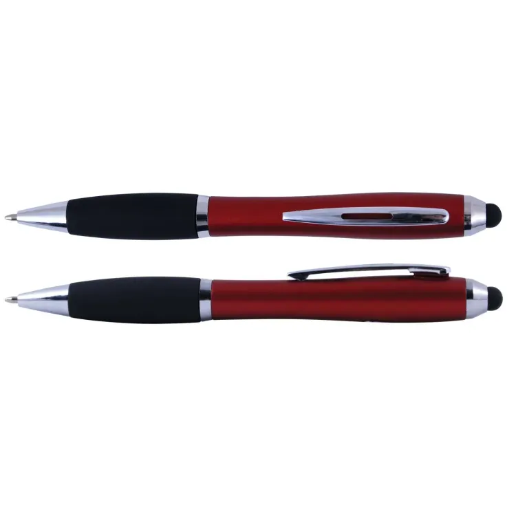Santa Fe Pen / Stylus - Red/Silver/Black