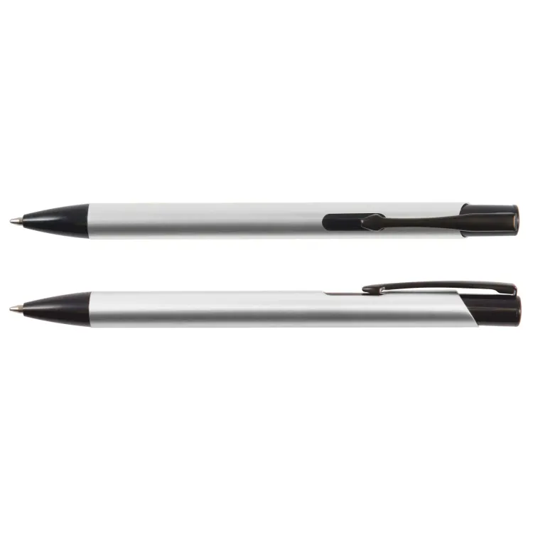 Napier Pen (Black Edition) - Silver
