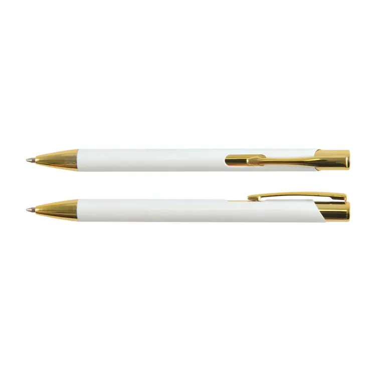 Napier Pen (Gold Edition) - White