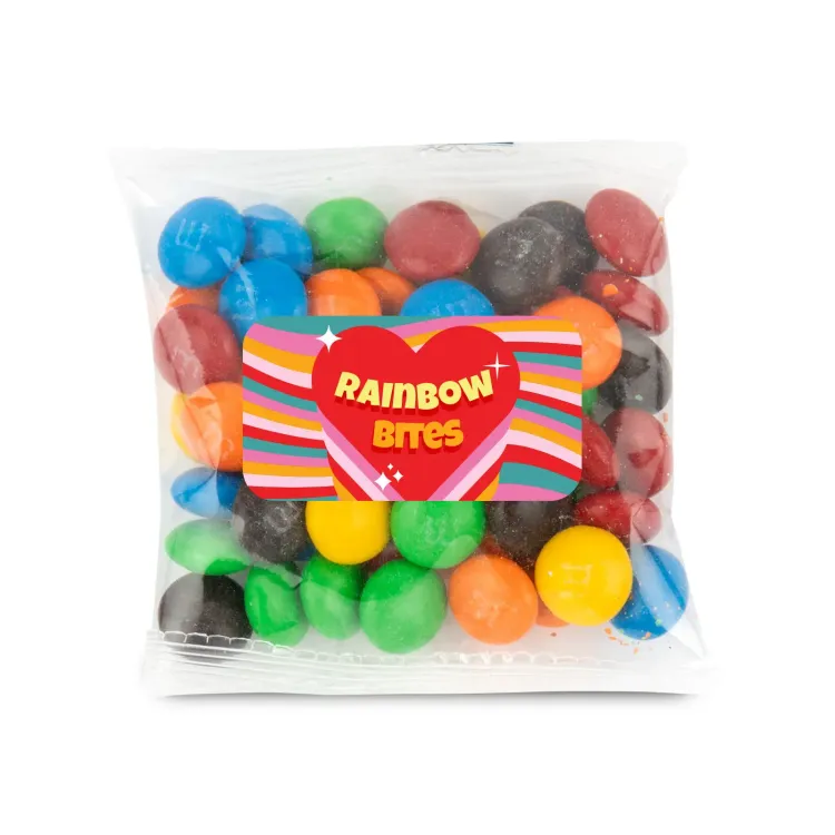 M&M's in 50 Gram Cello Bag - Digital Label 30mm x 55mm