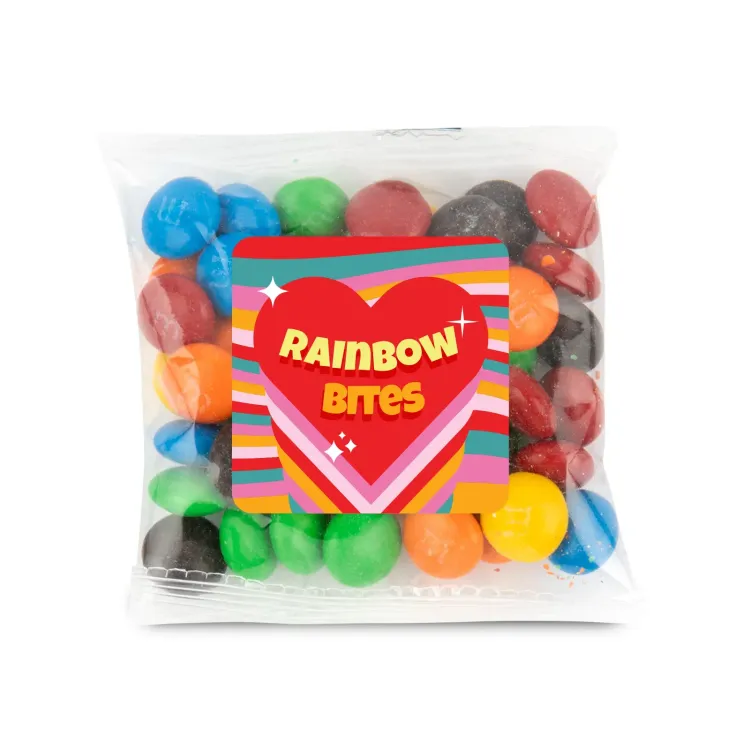 M&M's in 50 Gram Cello Bag - Digital Label 50mm x 50mm