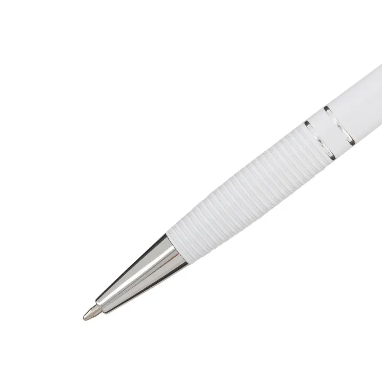 Saturn Aluminium Pen - Close Up White