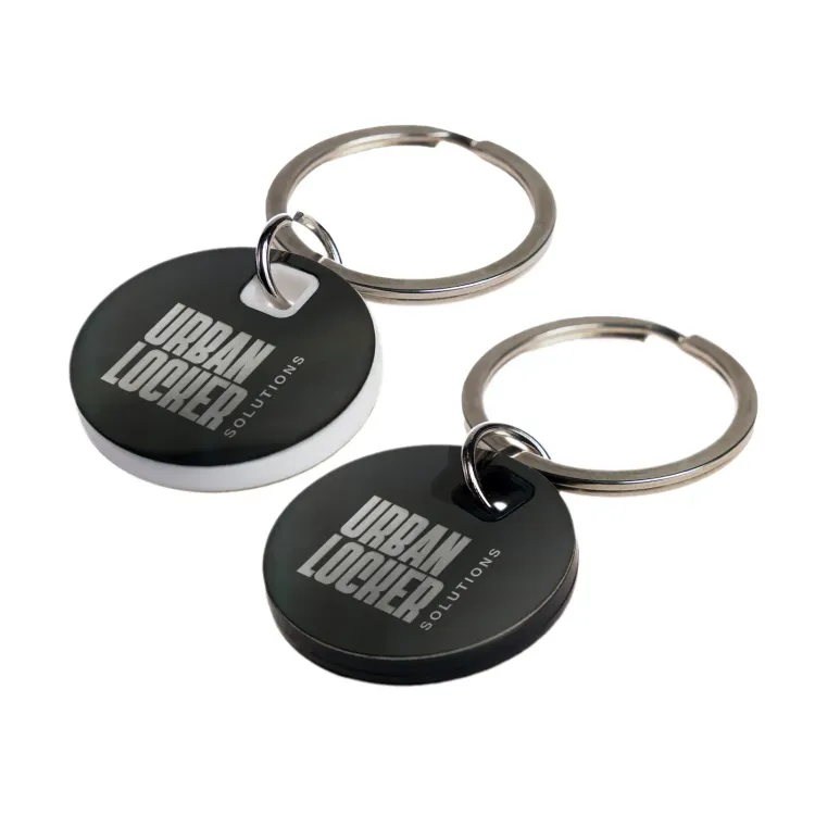 Circle Stainless Steel Keytag - Circle Stainless Steel Keytag