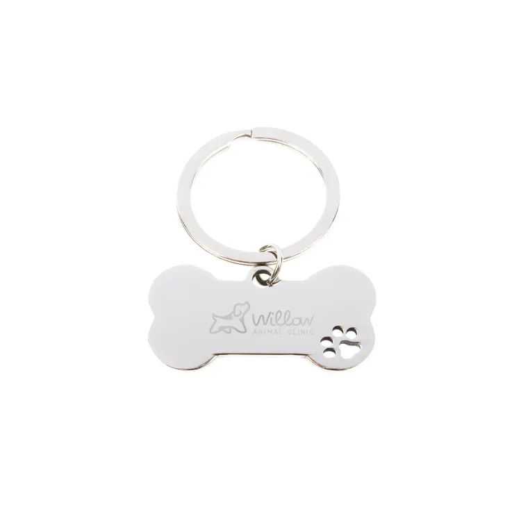 Dog Bone Keytag - Back