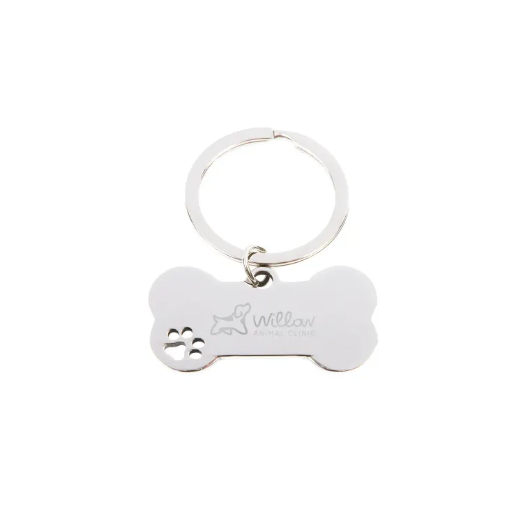 Dog Bone Keytag - Front