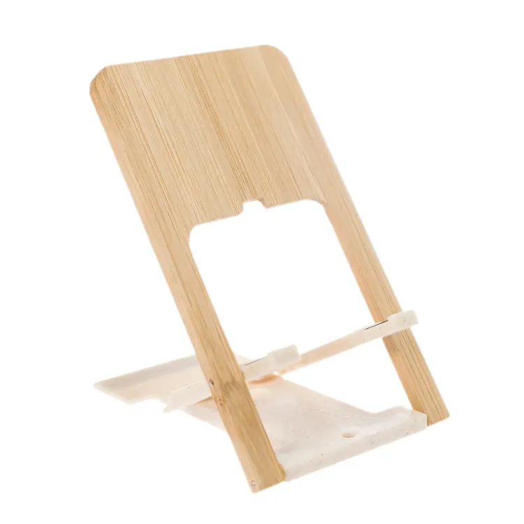 Groove Phone Stand - Bamboo
