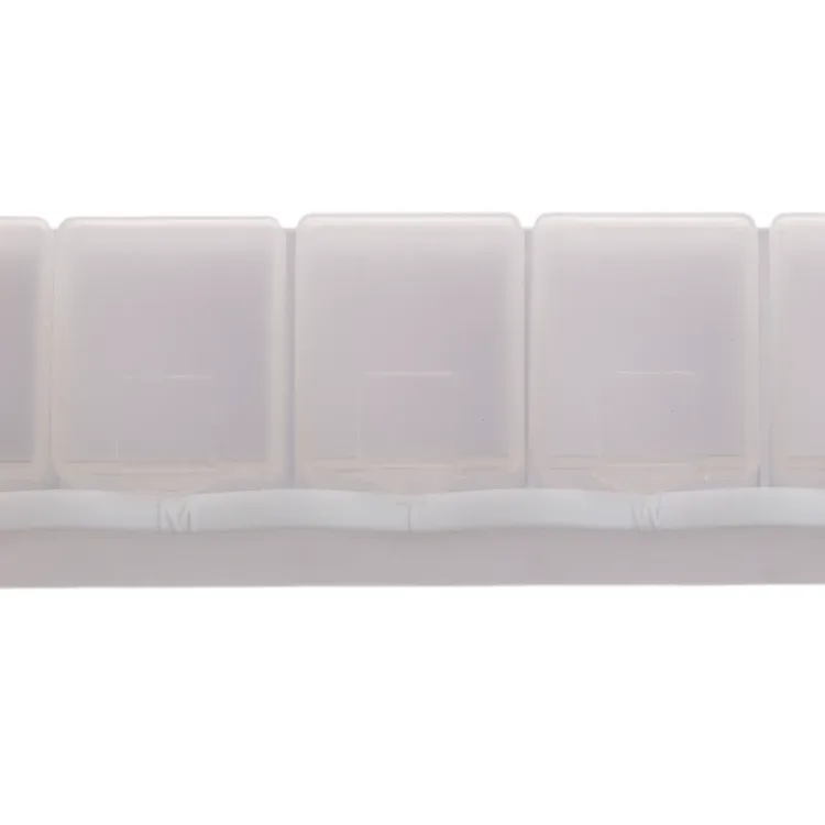 Weekly Pill Box - Letter Day Markings