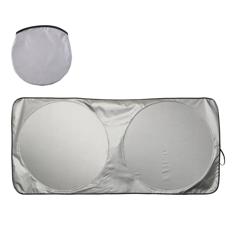 Summer Car Sun Shade - Silver/Black