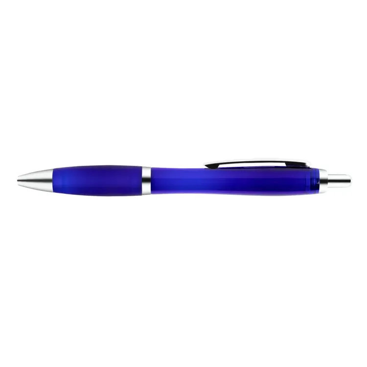 Viva Transparent Pen - Dark Blue