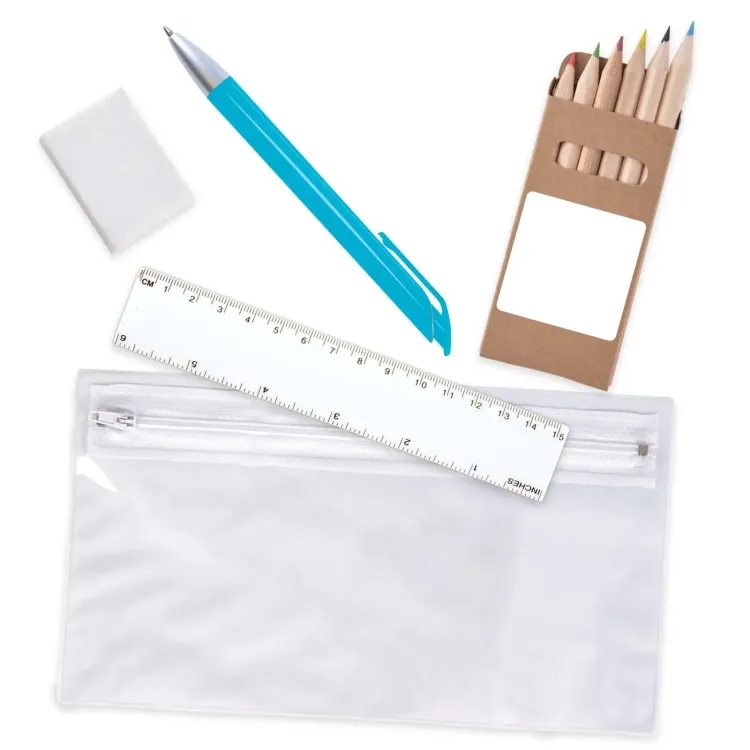 Vibe Stationery Set - Light Blue